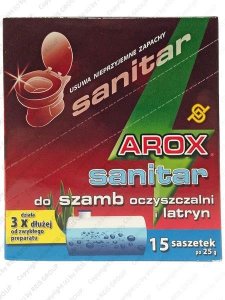 SANITAR DO SZAMB I OCZYSZCZALNI - AROX-SANIT15X25