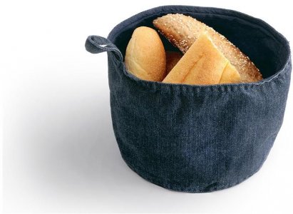 Denim table bread basket