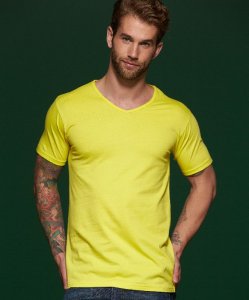 Men's Slim Fit V-Neck T-Shirt