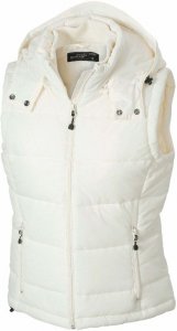 Ladies' Padded Hooded Vest