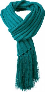 Oversize Scarf with Fringes