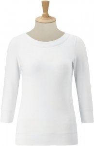 Ladies' Business Stretch Top 3/4 sleeve